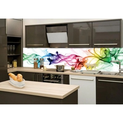 DIMEX ART Фототапет за кухня - цветен дим 260 x 60 см