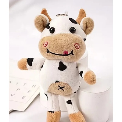 Pet Toy pískací plyšová kravička Cow 18 cm