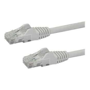 StarTech StarTech. com N6PATC50CMWH мрежов кабел Бяла 0, 5 м Cat6 U/UTP (UTP) (N6PATC50CMWH)
