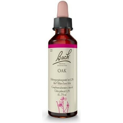 Bachovy originální květové esence Dub letní Oak 20 ml