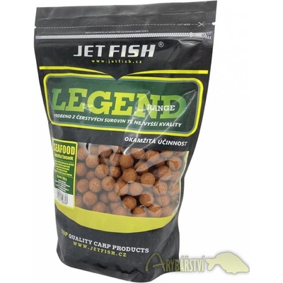 Jet Fish boilies Legend Range 3kg 20mm Seafood + švestka / česnek – Zboží Dáma