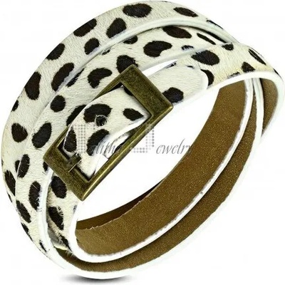 Talitha Кожена гривна с катарама „Леопард