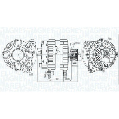 generátor MAGNETI MARELLI 063736381010