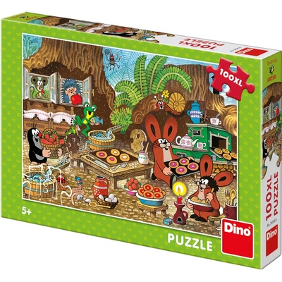 Dino - Puzzle Mole in the kitchen 100XL - 100 piese