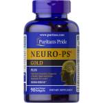 Puritan's Pride Neuro-PS® Gold with DHA & Ginkgo Biloba [90 Гел капсули]