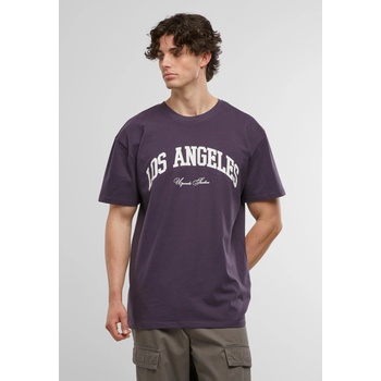 Mister Tee Тениска L. A. College Oversize Tee purplenight XXLUB-MT2462-03989 - Тъмносив, размер M