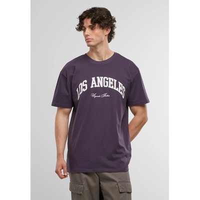 Mister Tee Тениска L. A. College Oversize Tee purplenight XXLUB-MT2462-03989 - Тъмносив, размер M