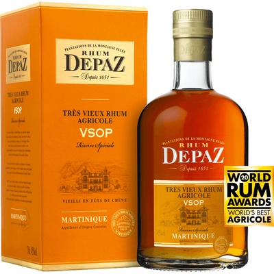 Depaz VSOP Réserve Spéciale Martinique 45% 0,7 l (čistá fľaša)