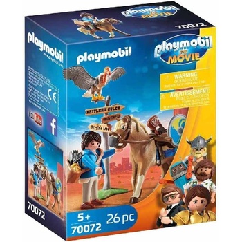 Playmobil Детски конструктор Playmobil, Марла с кон (PM-70072)