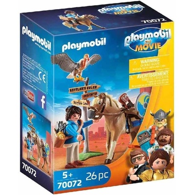 Playmobil Детски конструктор Playmobil, Марла с кон (PM-70072)