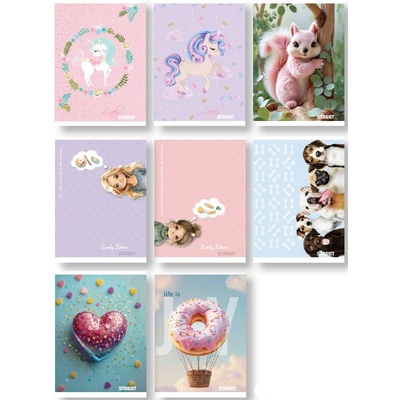 Тетрадка с телчета А5, 40л, МК, ВАР (20058-А-2025/2)