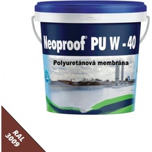 Neoproof PU W-40 - tekutá polyuretánová hydroizolácia: 13 kg Hrdzavá červená (3009)