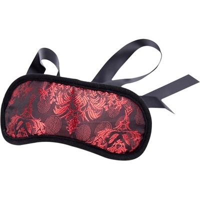 LateToBed BDSM Line Blindfold Bicolor Black-Red