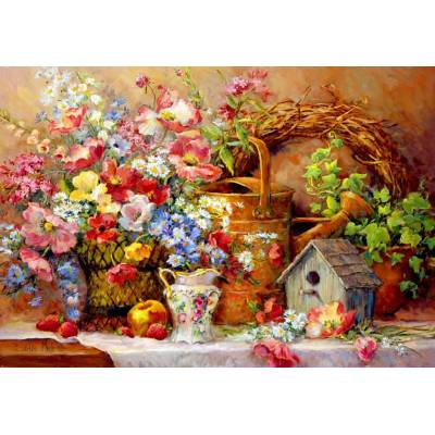 Bluebird Puzzle - Puzzle Garden Medley - 1 000 piese