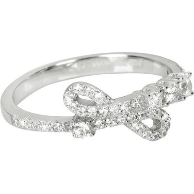 Silver Cat strieborný prsteň so zirkónmi Beauty SC236