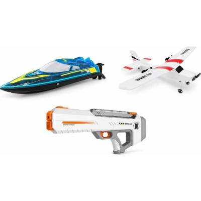 IQ models Výhodný letní set RC loď RC letadlo a Vodní pistole RC_327090 RTR 1:10