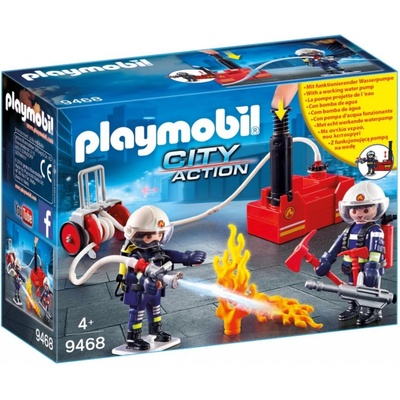 Playmobil 9468 Hasiči s čerpadlem a vodní pumpou