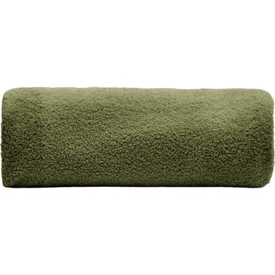 Kave Home Zelený bouclé potah na taburet Kaeli 120 cm