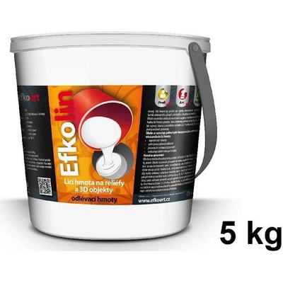 EFKOLIN - tvrdá odlévací hmota 5 kg