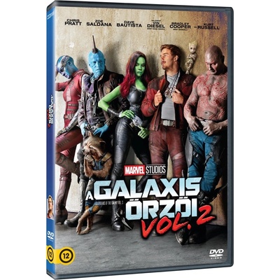 Strážci Galaxie Vol. 2 DVD maďarský obal