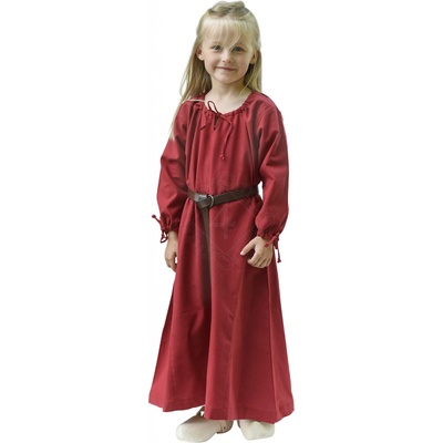 Battle Merchant středověké šaty Ana červená