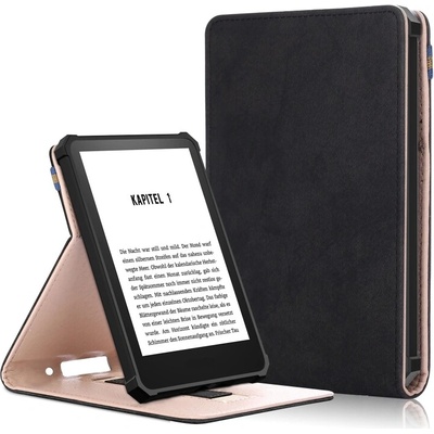 Vsetkonamobil 136486 MARBLECLOTH Puzdro pre čítačku Amazon Kindle 11. generácia 2022 / 2024 čierne