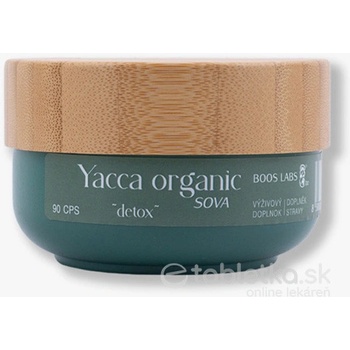 Boos Labs Yacca Organic Detox 90 kapsúl