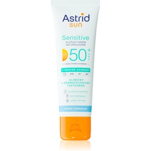 Astrid Sun Sensitive крем за лице за слънчеви бани SPF 50+ водоустойчив 50ml