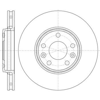 Brzdový kotúč REMSA 61344.10