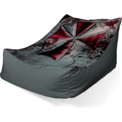 Sablio Sedací vak Lounge Resident Evil Umbrella Corporation Steel 80 x 95 x 50 cm