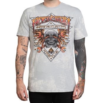 AFFLICTION мъжка тениска affliction - ac final mile - a25365-sv