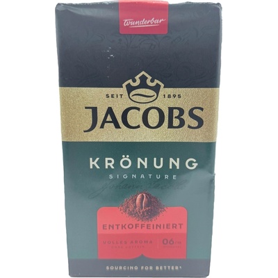 Jacobs Krönung Decaffeinato mletá 0,5 kg
