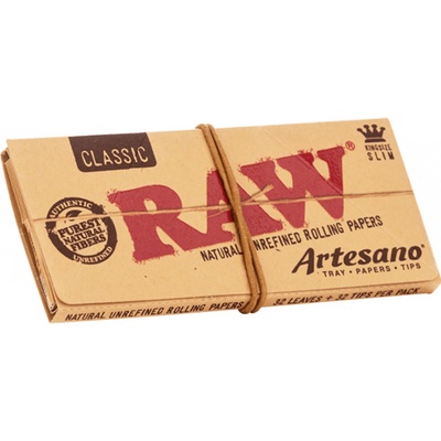 RAW artesano king size slim papírky a filtry 32 ks – Zboží Dáma