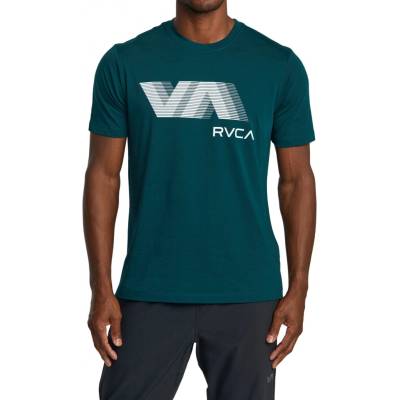 RVCA VA RVCA BLUR TEE Deep Sea GTP0