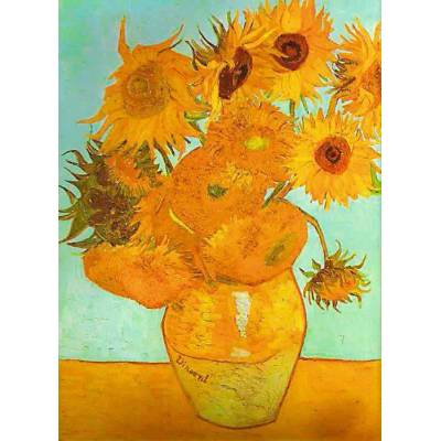 Ravensburger - Puzzle Vincent van Gogh: Sunflowers 2 - 1 500 piese