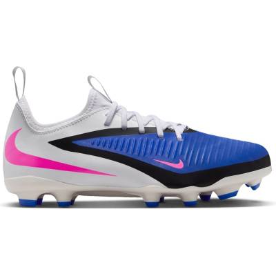 Nike Юношески футболни бутонки Nike Phantom 6 Academy Low Juniors Firm Ground Football Boots - Blue/Wht/Pink