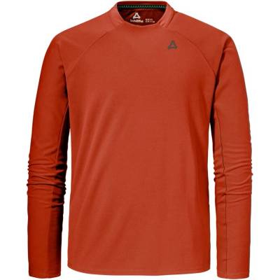 Schöffel Мъжка спортна тениска Schöffel Longsleeve Style Enixa Sport shirt - Dark Crabapple - размер 56 (EU) (216-7606-0216)