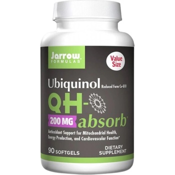 Image 1 of Jarrow Formulas Ubiquinol QH-Absorb 200 mg [90 Гел капсули]