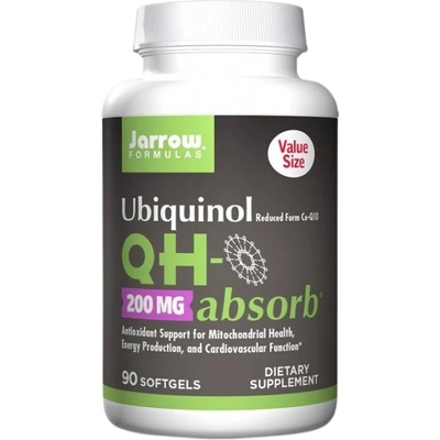 Jarrow Formulas Ubiquinol QH-Absorb 200 mg [90 Гел капсули]