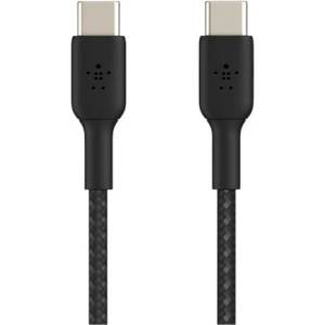 Belkin BOOSTCHARGE PRO кабел за данни Type-C - Type-C, 15 см, ЧЕРЕН (CAB004BT0MBK)
