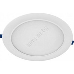 Kobi Вградено led осветително тяло sigaro led/18w/230v 3000/4000/6500k Ø 22 см, бяло (kb0728)