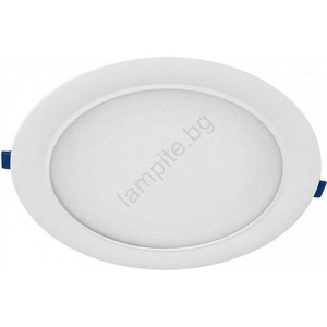 Kobi Вградено led осветително тяло sigaro led/18w/230v 3000/4000/6500k Ø 22 см, бяло (kb0728)