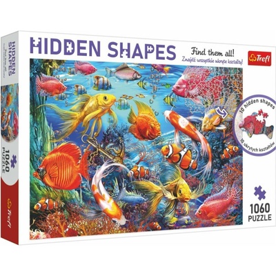 TREFL Hidden Shapes Podmořský život 1060 dielov