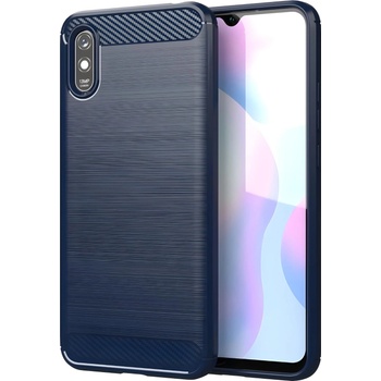 Xiaomi Carbon Shield TPU калъф за Xiaomi Redmi 9A - Син KP9440