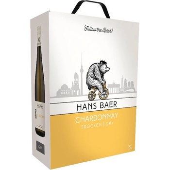 Hans Baer Chardonnay - бяло вино 3L