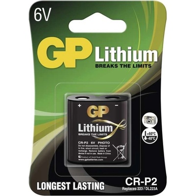 GP Lithium, CR-P2 6V 1 ks B1502