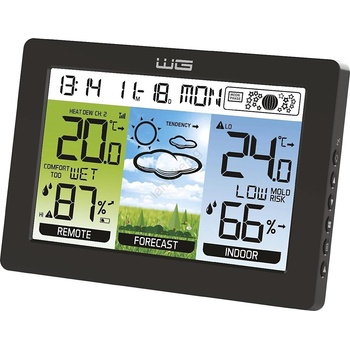 Winner Group - Метеостанция с LCD дисплей и будилник 5xAAA (WN0083)