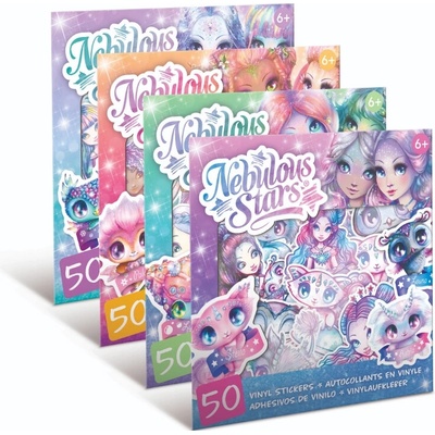 Nebulous Stars samolepky vinylové 50 ks náhodná