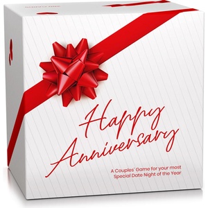 Spielehelden Happy Anniversary, Игра с карти за двойки, 280 въпроса, Подаръчна кутия на английски език (PLAY2-18) (PLAY2-18)