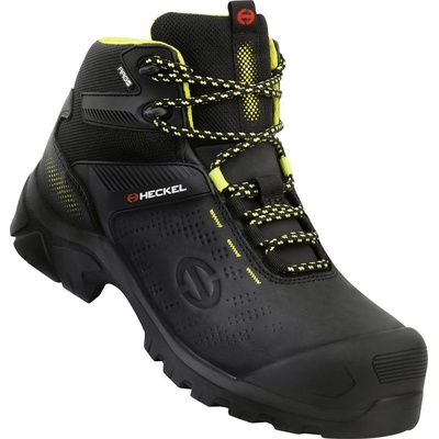 Heckel MACCROSSROAD 3.0 S3 HIGH obuv čierna, žltá